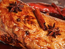 Fot. Kas75, Schab pieczony faszerowany figami