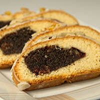 Krucha rolada makowa