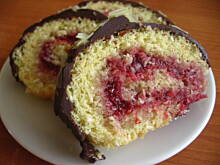 Fot. Kluko, Rolada kokosowo-malinowa