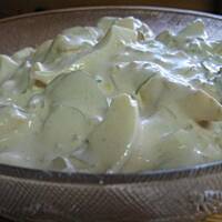 Sałatka z jaj z bitą śmietaną