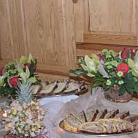 rolada ze szpinakiem i łososiem