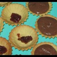 Kruche babeczki z czekoladą