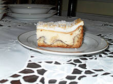 Fot. mezatka, Sernik z wiórkami od Mężatki