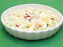 Fot. frankafiranka, Sałatka wiosenna z jajkiem