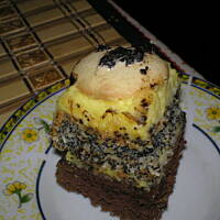 Pyszne ciasto makowo- kokosowe