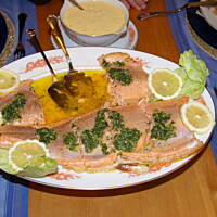 Ryba pieczona w pergaminie.. obojetnie jak sie nazywa ...