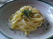 Fot. emeska1974, Alfredo - fettucine lub tagliatelle z parmezanem