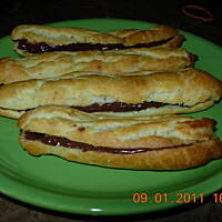 Eklerki z creme patissiere