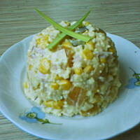 Kuskus i dynia marynowana- Sałatka