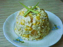 Fot. ezelka, Kuskus i dynia marynowana- Sałatka