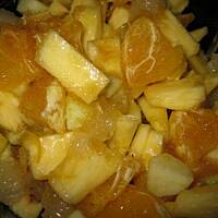 Surówka owocowa z ananasem