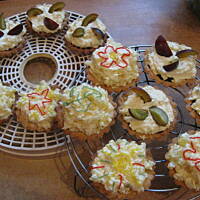 Kruche babeczki z masą