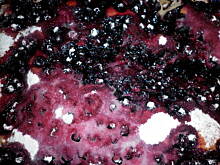 Fot. ulciapulcia, ciasto drożdżowe z borówkami