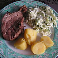 Karkówka w ziołach