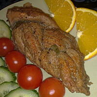 Warkocze Pani Twardowskiej z sosem śmietanowo-grzybowym