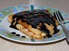 Fot. Busiaaa, Naleśniki z serem i polewą kakaową