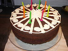 Fot. pralina, Tort czekoladowo - wiśniowy z akcentem alkoholowym!