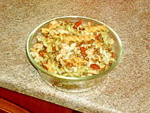 Fot. margola73, sałatka z kurczaka i suszonych pomidorów