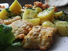 Fot. msewka, Polędwica z dorsza w ziołach.