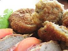 Fot. msewka, Pieczarki panierowane.