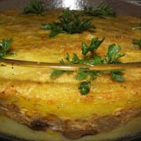 Zapiekanka grzybowo-ziemniaczana.