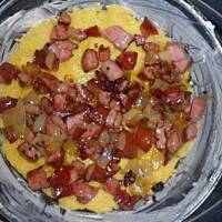 zapiekanka z kaszki kukurydzianej