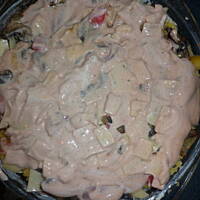 zapiekanka z kaszki kukurydzianej