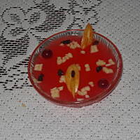 Kisiel z soku owocowego