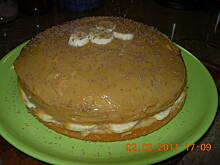 Fot. Satina, Biszkopt z masą krówkową