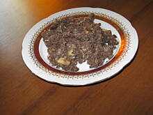 Fot. kimisz, Kaszanka z cebulą i jabłkiem