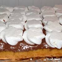 Tort chałwowo czekoladowy Grażynki