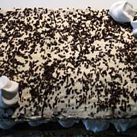 Tort chałwowo czekoladowy Grażynki