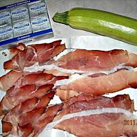 Makaron penne z cukinia, speck i serkiem philadelphia ♨