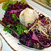 Surówka z czerwonej kapusty