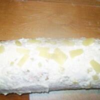 Rolada makowa z serem