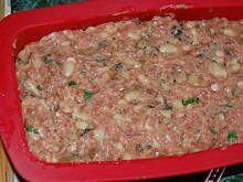 Fot. stokrotkax86, Klops domowy z indyka z pieczarkami i białą fasolą wg diety South Beach