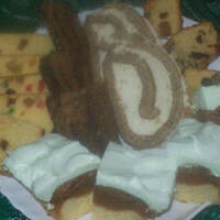 Rolada makowa z serem