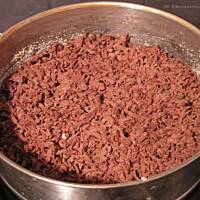 Sernik z czarnym ciastem