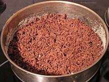 Fot. wiernikosia, Sernik z czarnym ciastem