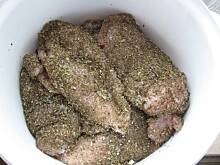 Fot. iwonadeida, piersi kurczaka w pomarańczach