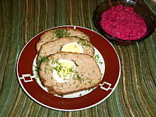 Fot. joannaantoni, Pieczeń z mięsa mielonego