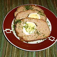 Pieczeń z mięsa mielonego