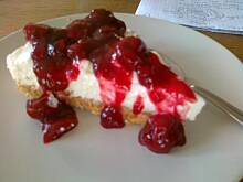 Fot. kaha87ha, Angielski sernik z wiśniami