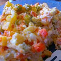 Sałatka jarzynowa - podobno w każdym domu inna :)