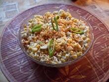 Fot. sylvija, Sałatka z kurczakiem gyros i chińskim makaronem