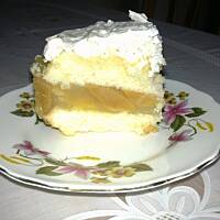 Szarlotka na kompocie z jabłek