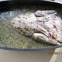 Kaczka faszerowana ziemniakami i wędzonym boczkiem