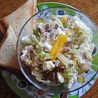 Sałatka z tuńczykiem pyszna