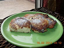 Fot. Satina, Racuchy z jabłkiem i ricottą