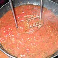 Szybki obiad Makaron z pomidorami od Mężatki